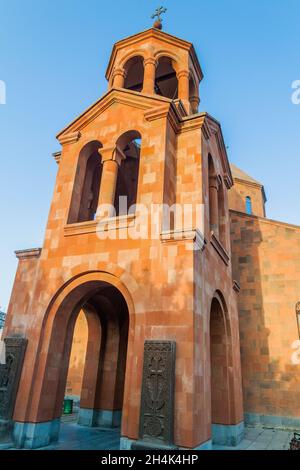 Chiesa di San Hovhannes a Yerevan, Armenia Foto Stock