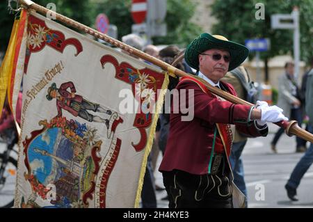 Vienna, Austria. Giugno 01, 2013. Festival Austriaco della musica d'ottone a Vienna Foto Stock