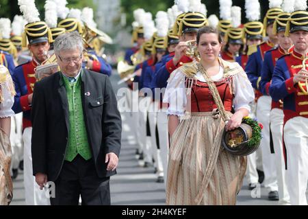 Vienna, Austria. Giugno 01, 2013. Festival Austriaco della musica d'ottone a Vienna Foto Stock