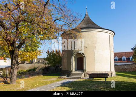 Hainburg an der Donau: Karner (casa delle ossa) a Donau, Niederösterreich, bassa Austria, Austria Foto Stock