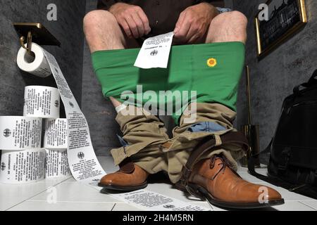 DEM deutschen Volke! - al popolo tedesco! Foto Stock