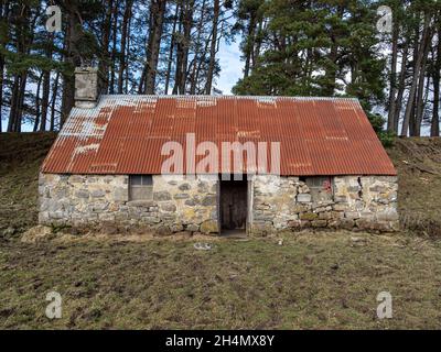 Corrimony Bothy vicino a Cannich, Highland, Scozia Foto Stock