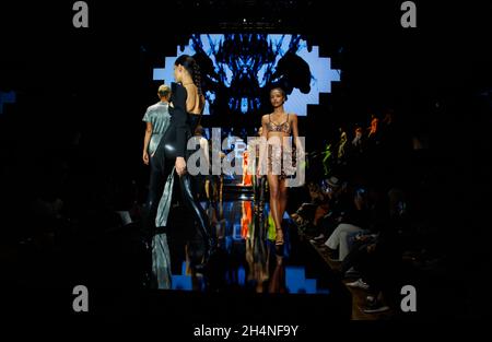 Bishme Cromartie - Kornit Fashion Show LA 2021 Foto Stock