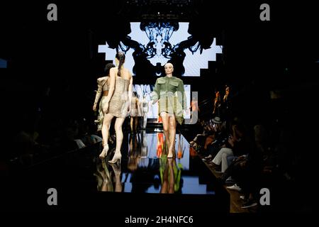 Bishme Cromartie - Kornit Fashion Show LA 2021 Foto Stock