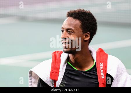 Gael Monfils di Francia durante il Rolex Paris Masters 2021, torneo di tennis ATP Masters 1000, il 3 novembre 2021 presso l'Accor Arena di Parigi, Francia - Foto Victor Joly / DPPI Foto Stock