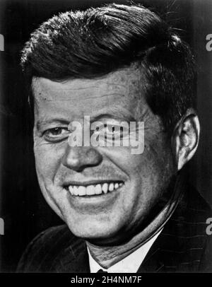 USA - c.1962 - un ritratto del presidente americano John Fitzgerald Kennedy (1917-1963) - Foto: Geopix Foto Stock