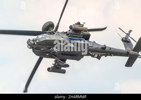 Army Air Corps AH-64 Apache Foto Stock