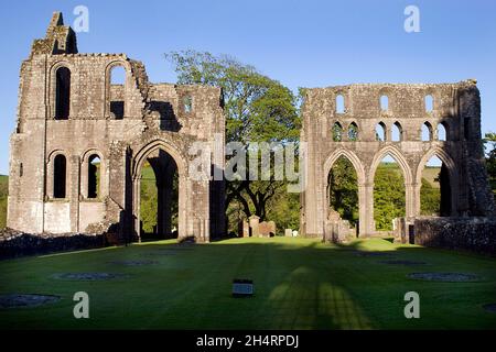 12thC Abbazia cistercense di Dundrennan nr Kirkudbright, Dumfries & Galloway, Scozia Foto Stock