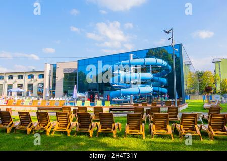 Termy Cieplice, Cieplice Śląskie-Zdrój, Jelenia Gora, Polonia Foto Stock