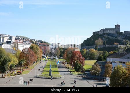 Lourdes, Hautes Pirenei, Francia Foto Stock