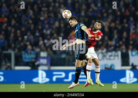 Bergamo, Italy. 02nd Nov, 2021. CBS Sports journalist Kate Abdo during  Atalanta BC vs Manchester United