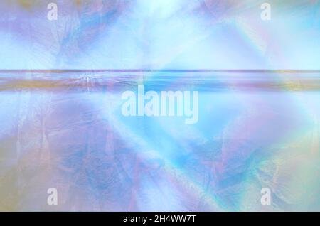 Sfondo o carta da parati astratta sfocata color arcobaleno. Foto Stock