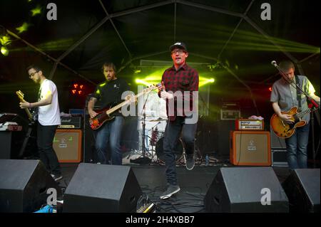 Polar Bear Club in concerto durante Slam Dunk Festival 2013 - Wolverhampton Foto Stock