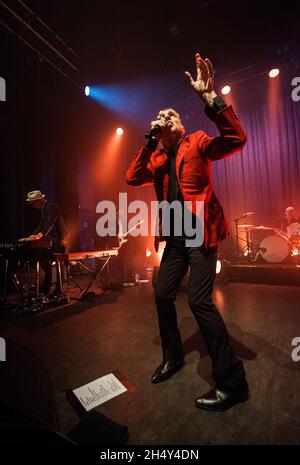 Dave Gahan & Soulsavers si esibisce dal vivo al Shepherd's Bush Empire il 26 2015 ottobre a Londra, Regno Unito Foto Stock