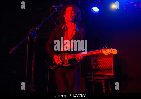 Todd Dorigo di INK. Suona sul palco presso le Slade Rooms il 22 maggio 2018 a Wolverhampton, Inghilterra. Data foto: Martedì 22 maggio, 2018. Photo credit: Katja Ogrin/ EMPICS Entertainment. Foto Stock