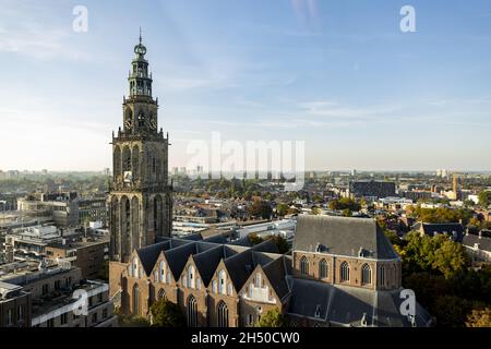 Paesaggio urbano olandese nei Paesi Bassi Foto Stock