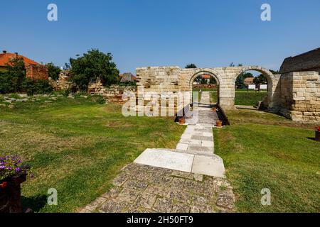 L'antica fortezza di Alba Iulia in Romania Foto Stock