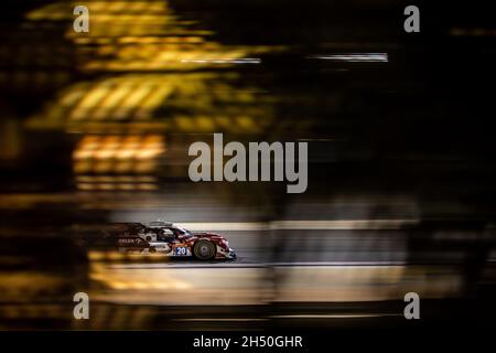 Sakhir, Bahrein. 05 novembre 2021. 20 Kubica Robert (pol), Fjordbach Anders (dnk), Andersen Dennis (dnk), High Class Racing, Oreca 07 - Gibson, in azione durante la 8 ore del Bahrain, 6° round del FIA World Endurance Championship 2021, FIA WEC, sul circuito Internazionale del Bahrain, dal 4 al 6 novembre 2021 a Sakhir, Bahrain - Foto: Germain Hazard/DPPI/LiveMedia Credit: Independent Photo Agency/Alamy Live News Foto Stock