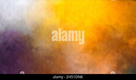 Sfondo viola, giallo, marrone, magenta, bianco Foto Stock
