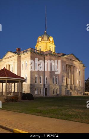 Jackson, Missouri, USA - 18 ottobre 2021: Lo storico tribunale della contea di Cape Girardeau Foto Stock