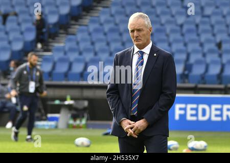 Roma, Italia. 6 novembre 2021. Kieran James Crowley durante il test Match Rugby Italy vs All Blacks New Zealand allo Stadio Olimpico, Roma Italia il 6 novembre 2021 Credit: Live Media Publishing Group/Alamy Live News Credit: Live Media Publishing Group/Alamy Live News Foto Stock