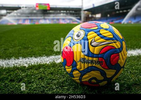 Londra, Regno Unito. IL 6 NOVEMBRE Selhurst Park è stato raffigurato durante la partita della Premier League tra Crystal Palace e Wolverhampton Wanderers al Selhurst Park di Londra sabato 6 novembre 2021. (Credit: Federico Maranesi | MI News) Credit: MI News & Sport /Alamy Live News Foto Stock