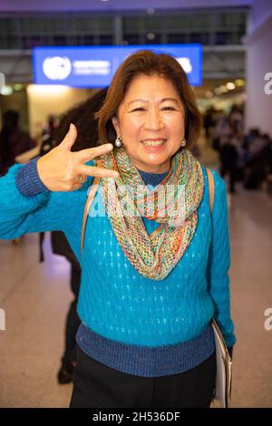 Glasgow, Scozia, Regno Unito. 6 novembre 2021. NELLA FOTO: Mari Elka Pangestu, Managing Director of Development Policy and Partnerships of the World Bank visto alla COP26 Climate Change Conference a Glasgow. Credit: Colin Fisher/Alamy Live News Foto Stock