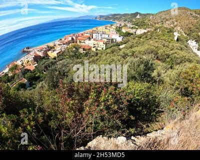Varigotti, Liguria, Italia Foto Stock