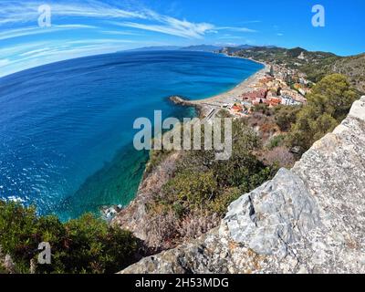 Varigotti, Liguria, Italia Foto Stock