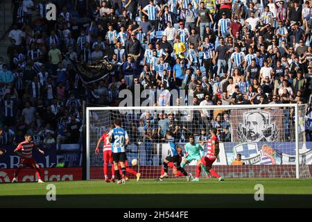 Barcellona, Spagna. 6 novembre 2021. Spagnolo Liga Santander tra Espanyol vs Granada al RCDE Stadium, 06 2021 novembre, Barcellona, Spagna Credit: CORDON PRESS/Alamy Live News Foto Stock