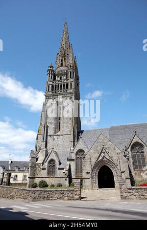 Saint-Herlé de Ploaré. Douarnenez. Dipartimento del Finistère. Bretagne. Francia. Foto Stock