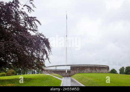 Battaglia di Brannockburn Monumento in Scozia Foto Stock