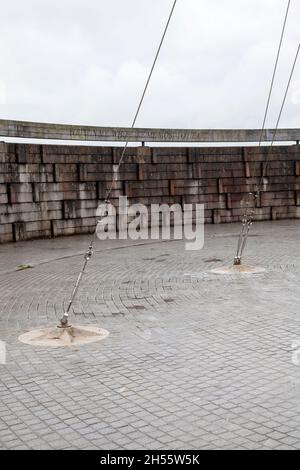 Battaglia di Brannockburn Monumento in Scozia Foto Stock