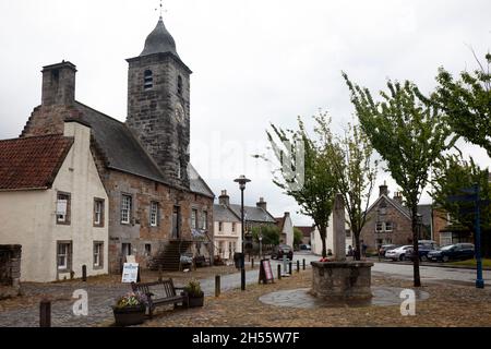 Villaggio di Culross in Scozia Foto Stock