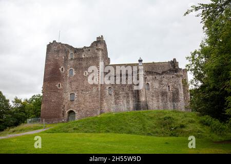 Castello di Doune a Stirling, Scozia Foto Stock