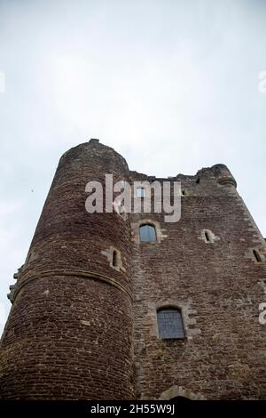 Castello di Doune a Stirling, Scozia Foto Stock