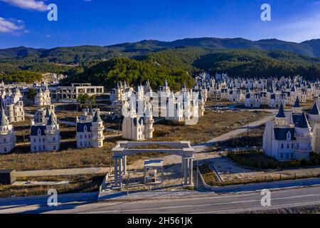 Burj al Babas Vista aerea | Luftbilder von Burj al Babas in der Türkei | Vista aerea di Burj al Babas Foto Stock