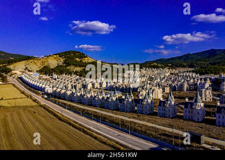 Burj al Babas Vista aerea | Luftbilder von Burj al Babas in der Türkei | Vista aerea di Burj al Babas Foto Stock