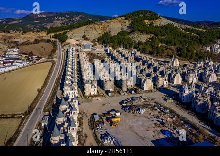 Burj al Babas Vista aerea | Luftbilder von Burj al Babas in der Türkei | Vista aerea di Burj al Babas Foto Stock