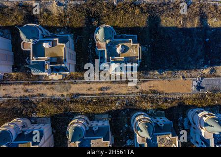 Burj al Babas Vista aerea | Luftbilder von Burj al Babas in der Türkei | Vista aerea di Burj al Babas Foto Stock