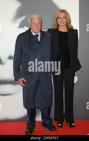 Fulvio Lucisano e Federica Lucisano partecipano al tappeto rosso della VI edizione del Premio Virna Lisi all'Auditorium Parco della Musica. Foto Stock