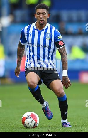 Liam Palmer #2 di Sheffield Mercoledì in azione durante la partita in , il 11/7/2021. (Foto di Craig Thomas/News Images/Sipa USA) Foto Stock