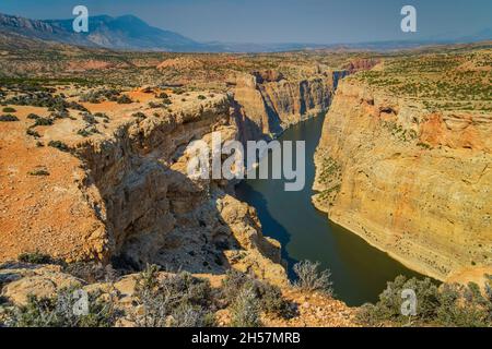 Bighorn Canyon National Recreation Area , Wyoming, Stati Uniti Foto Stock
