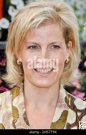 Sophie Wessex, RHS Hampton Court Flower Show, East Molesey, Surrey. REGNO UNITO Foto Stock