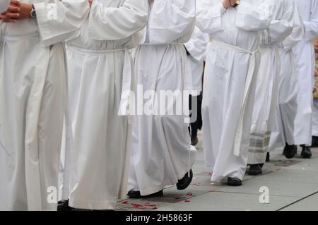 Vienna, Austria. 7 giugno 2012. Processione del Corpus Christi a Vienna Foto Stock