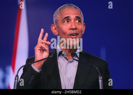 BARACK OBAMA, 2021 Foto Stock