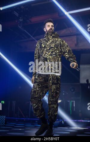 Kasabian vive presso o2 Victoria Warehouse Manchester UK, 22 ottobre 2021 Foto Stock