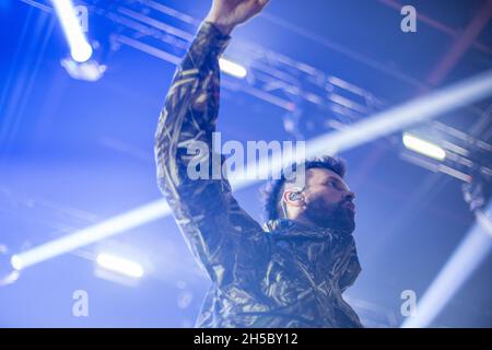 Kasabian vive presso o2 Victoria Warehouse Manchester UK, 22 ottobre 2021 Foto Stock