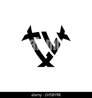 LETTERA del logo DEL monogramma CL con schermo triangolare e design a forma di cerchio su sfondo isolato. Logo a triangolo monogramma, logo a schermo monogramma, trian Illustrazione Vettoriale