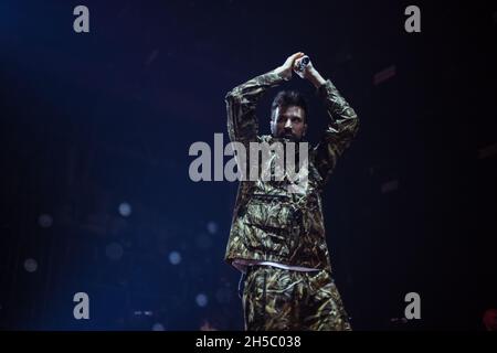 Kasabian vive presso o2 Victoria Warehouse Manchester UK, 22 ottobre 2021 Foto Stock